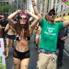 NSFW: Topless Ladies March Through Midtown For Nipple Pride Parade